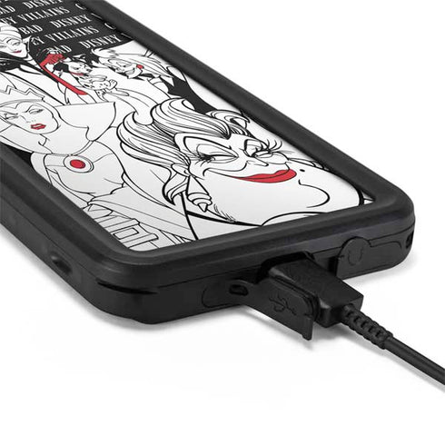 Disney Villains Characters Art Galaxy S20 Plus Waterproof Case