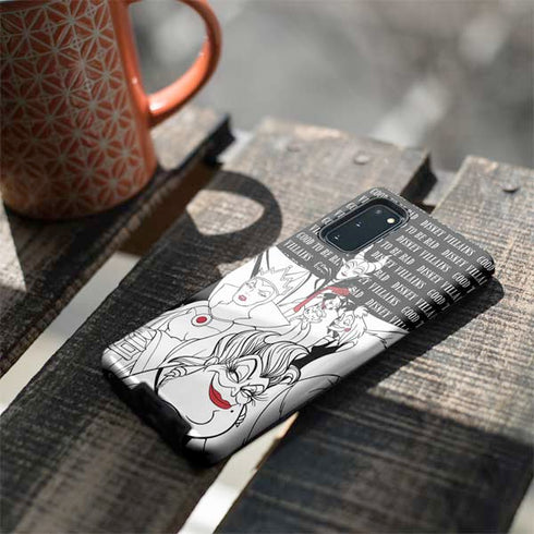 Disney Villains Characters Art Galaxy S20 Pro Case