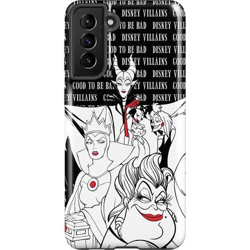 Disney Villains Characters Art Galaxy S21 FE Pro Case