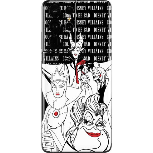 Disney Villains Characters Art Galaxy S21 Ultra 5G Skin