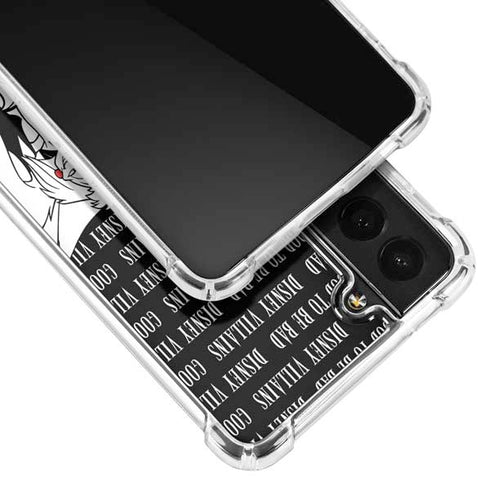 Disney Villains Characters Art Galaxy S22 Plus Clear Case