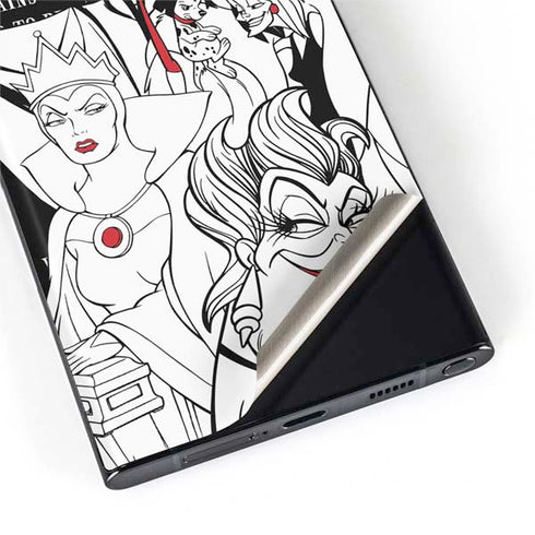 Disney Villains Characters Art Galaxy S22 Ultra Skin