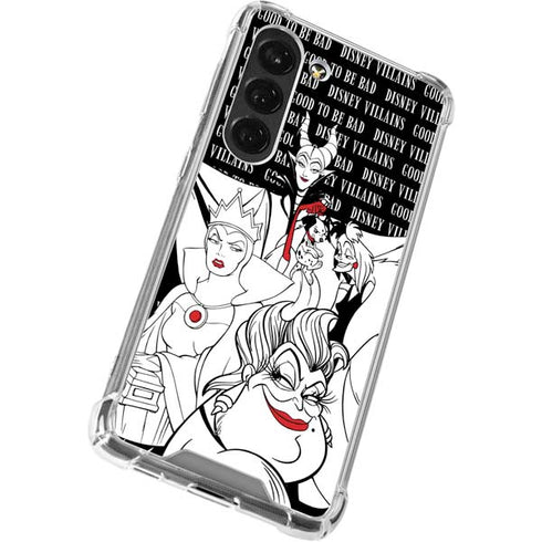 Disney Villains Characters Art Galaxy S23 Clear Case