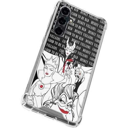 Disney Villains Characters Art Galaxy S23 FE Clear Case