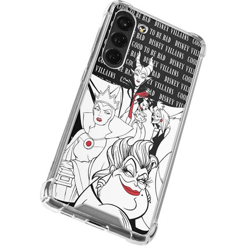 Disney Villains Characters Art Galaxy S23 Plus Clear Case