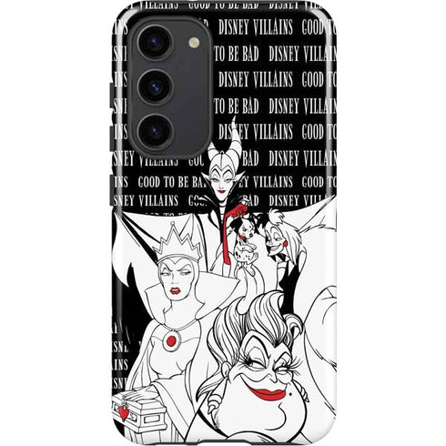 Disney Villains Characters Art Galaxy S23 Plus Pro Case