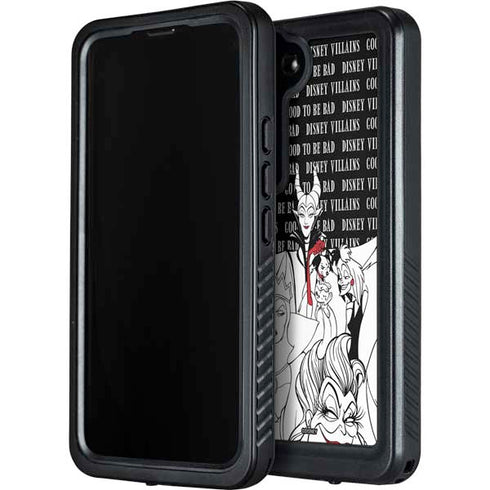 Disney Villains Characters Art Galaxy S23 Plus Waterproof Case
