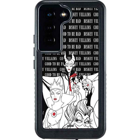 Disney Villains Characters Art Galaxy S23 Waterproof Case