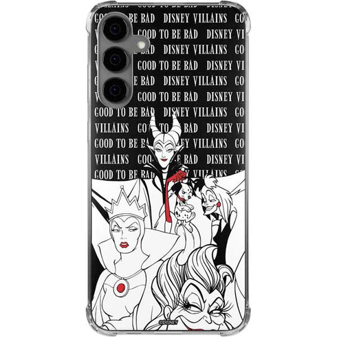 Disney Villains Characters Art Galaxy S24 Plus Clear Case