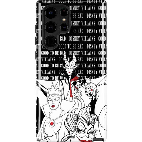 Disney Villains Characters Art Galaxy S24 Ultra Impact Case