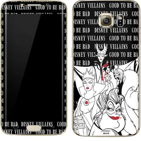 Disney Villains Characters Art Galaxy S7 Edge Skin