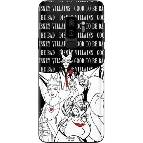 Disney Villains Characters Art Galaxy S9 Plus Skin