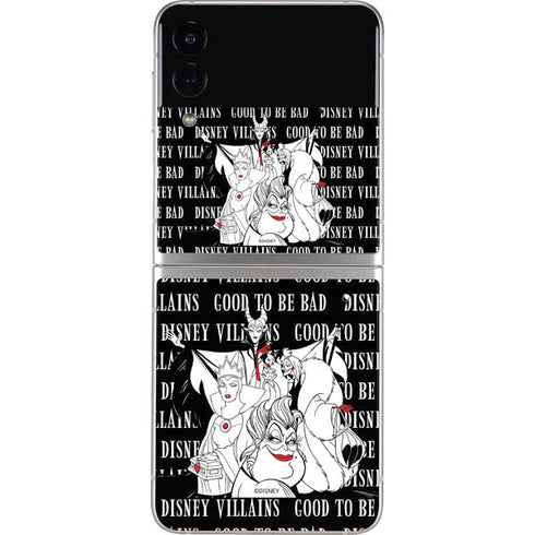 Disney Villains Characters Art Galaxy Z Flip3 5G Skin
