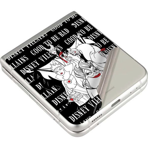Disney Villains Characters Art Galaxy Z Flip3 5G Skin