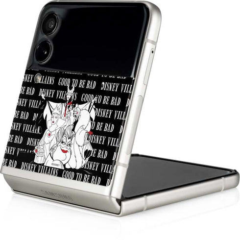 Disney Villains Characters Art Galaxy Z Flip4 5G Skin