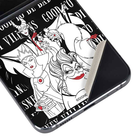 Disney Villains Characters Art Galaxy Z Flip5 5G Skin