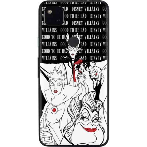 Disney Villains Characters Art Google Pixel 4a Skin