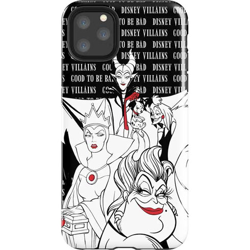 Disney Villains Characters Art iPhone 11 Pro Max Impact Case