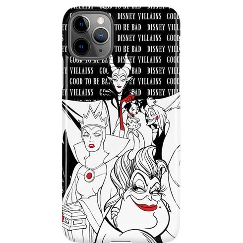 Disney Villains Characters Art iPhone 11 Pro Max Lite Case