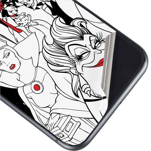 Disney Villains Characters Art iPhone 11 Skin