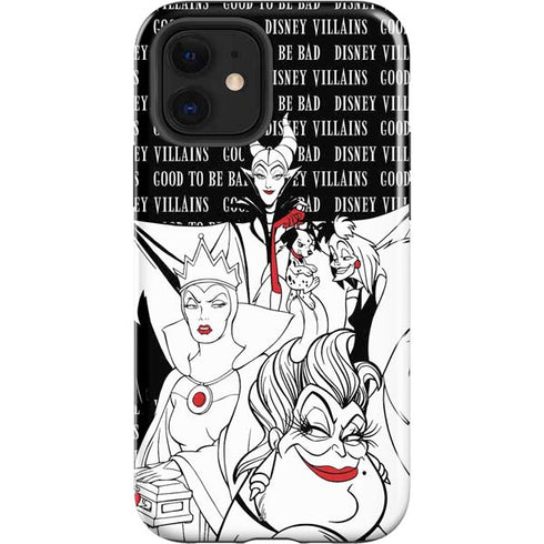 Disney Villains Characters Art iPhone 12 Impact Case