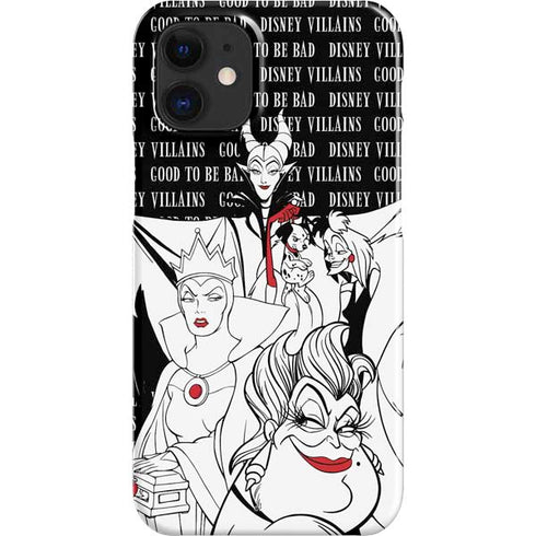 Disney Villains Characters Art iPhone 12 Mini Lite Case