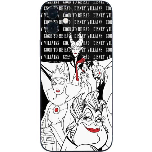 Disney Villains Characters Art iPhone 12 Mini Skin