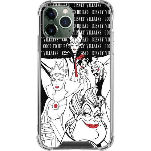 Disney Villains Characters Art iPhone 12 Pro Clear Case