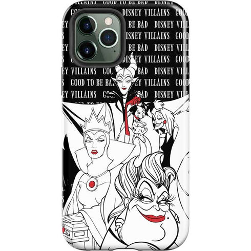 Disney Villains Characters Art iPhone 12 Pro Impact Case