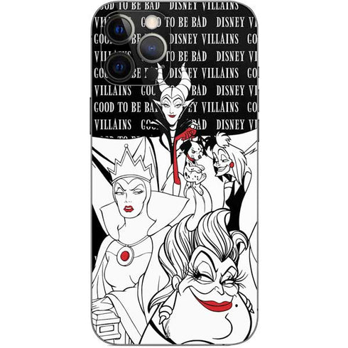 Disney Villains Characters Art iPhone 12 Pro Max Skin