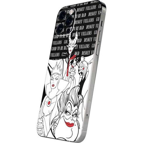 Disney Villains Characters Art iPhone 12 Pro Skin