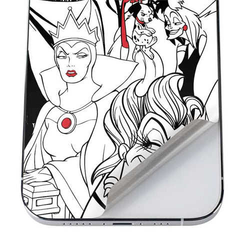 Disney Villains Characters Art iPhone 12 Pro Skin