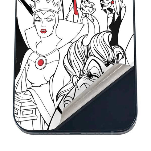 Disney Villains Characters Art iPhone 12 Skin