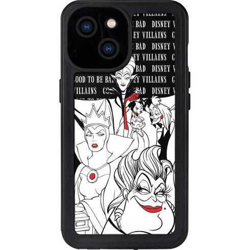 Disney Villains Characters Art iPhone 13 Mini Waterproof Case