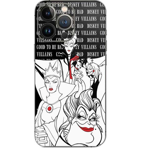 Disney Villains Characters Art iPhone 13 Pro Skin