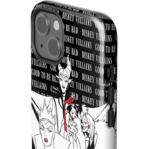 Disney Villains Characters Art iPhone 15 Plus Impact Case