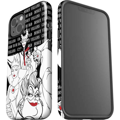 Disney Villains Characters Art iPhone 15 Plus Impact Case