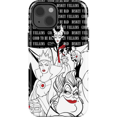 Disney Villains Characters Art iPhone 15 Impact Case