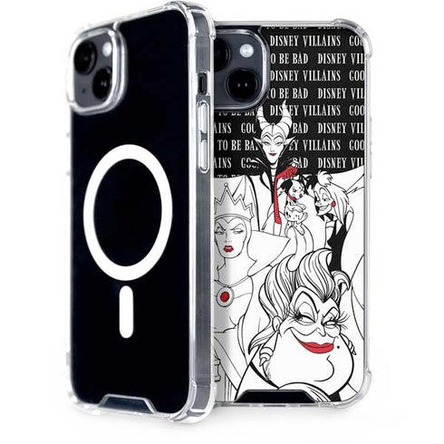 Disney Villains Characters Art iPhone 15 Plus MagSafe Case