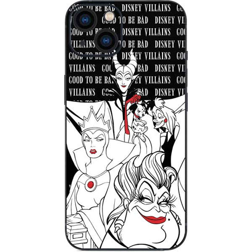 Disney Villains Characters Art iPhone 14 Plus Skin