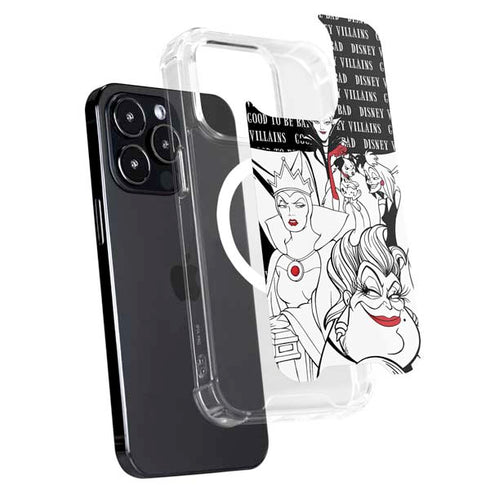 Disney Villains Characters Art iPhone 15 Pro MagSafe Case