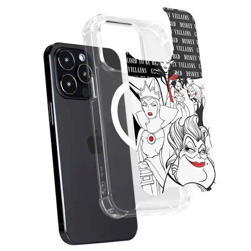 Disney Villains Characters Art iPhone 15 Pro Max MagSafe Case