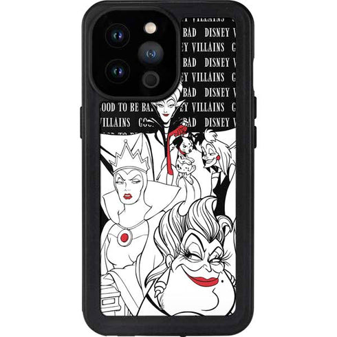 Disney Villains Characters Art iPhone 14 Pro Max Waterproof Case