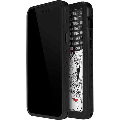 Disney Villains Characters Art iPhone 14 Pro Max Waterproof Case