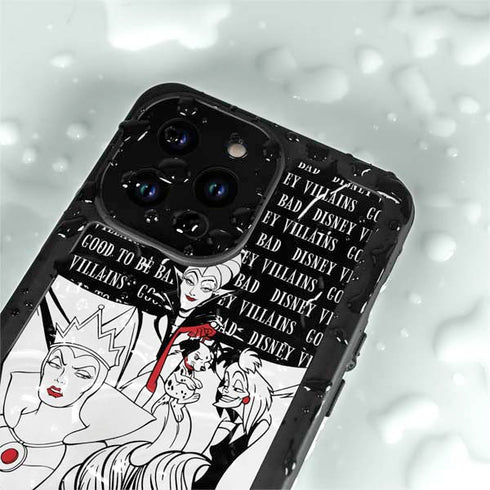 Disney Villains Characters Art iPhone 14 Pro Max Waterproof Case