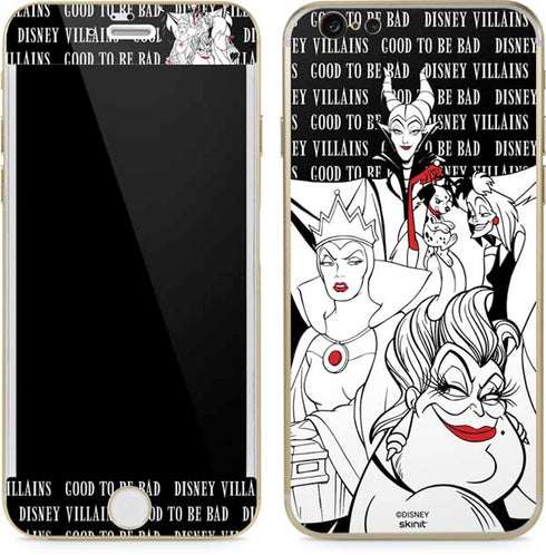 Disney Villains Characters Art iPhone 6/6s Skin
