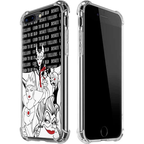 Disney Villains Characters Art iPhone 7/8 Plus Clear Case