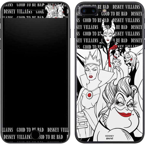 Disney Villains Characters Art iPhone 8 Plus Skin