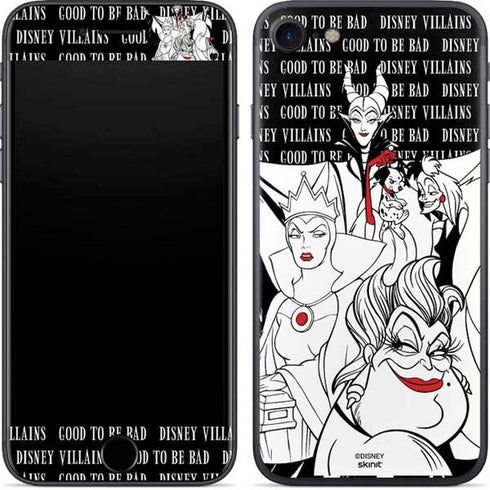 Disney Villains Characters Art iPhone 8 Skin