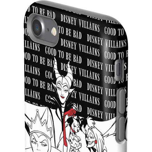 Disney Villains Characters Art iPhone SE (2nd & 3rd Gen) Pro Case